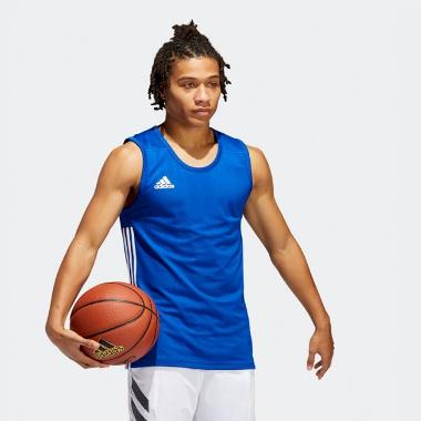 adidas Men Basketball Jersey 3G Speed Reversibel Jersey Basket Pria [DY6593] A/S Collegiate Royal