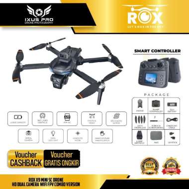 ROX X9 Mini SC Drone HD Dual Camera WiFi FPV Combo Version ROX X9 MINI SC