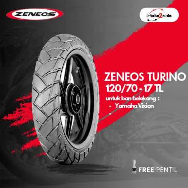 Zeneos Turino ZN 33 120/70 R17 Ban Motor + Free Pentil