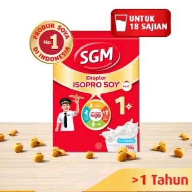 Promo Harga SGM Eksplor Soya 1-5 Susu Pertumbuhan Vanila 700 gr - Blibli