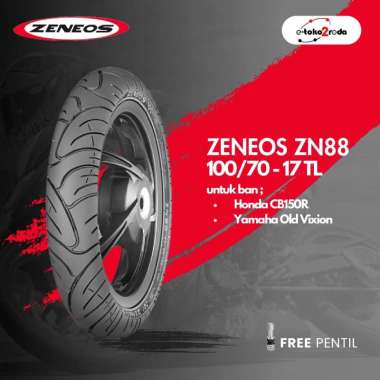 Zeneos ZN 88 100/70 R17 Ban Motor + Free Pentil