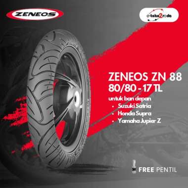 Zeneos ZN 88 80/80 R17 Ban Motor + Free Pentil