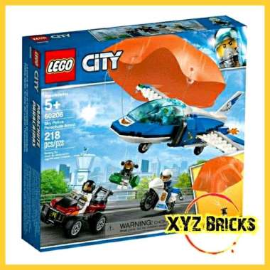 LEGO 60208 - City Sky Police Parachute Arest