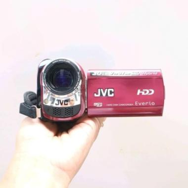 Handycam JVC GZ MG330RAG MG330 RAG MG 330 RAG HD 35x Zoom 30GB Merah Murah