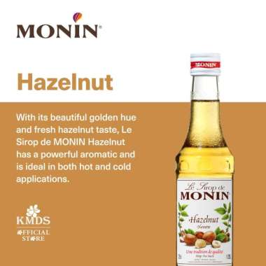 MONIN HAZELNUT 25CL