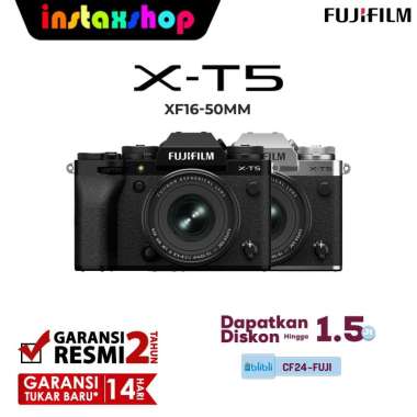 Fujifilm X-T5 XT5 Kit XF 16-50mm F2.8-4.8 Lens Mirrorless Camera Black