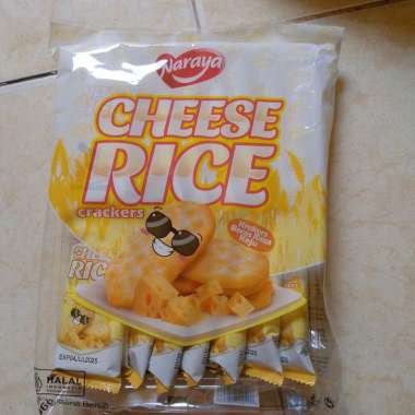 Naraya Richy Snow Crackers dan Richy Rice / Krakers Beras Rasa Manis / Asin rice Crackers 320 gr Kun