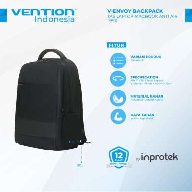 Vention Backpack Tas Laptop Macbook Anti Air Waterproof Bag ROG Back Pack V-Envoy