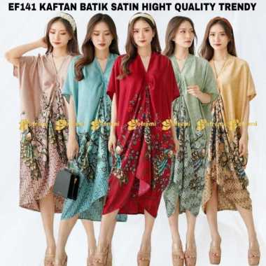 KAFTAN BATIK SATIN SILK PREMIUM/KAFTAN BATIK KONDANGAN/KAFTAN PREMIUM/KAFTAN BATIK SATIN SILK 141_BC