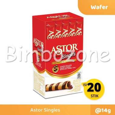 Bimbozone - ASTOR SINGLE Biskuit Astor Wafer Stick Chocolate