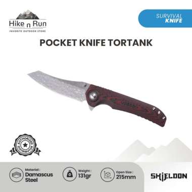 SHIELDON Pocket Knife Tortank 7091D 7091D1