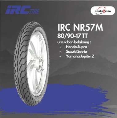 IRC NR 57M 80/90-R17 Ban Motor