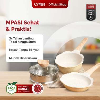Cypruz 4 pcs Baby Pan Set