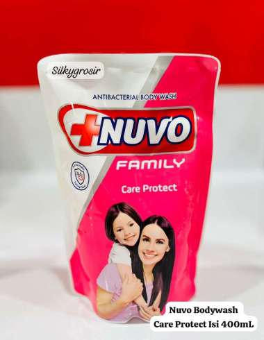 Nuvo Care Protect Sabun Cair [450 mL] Pink