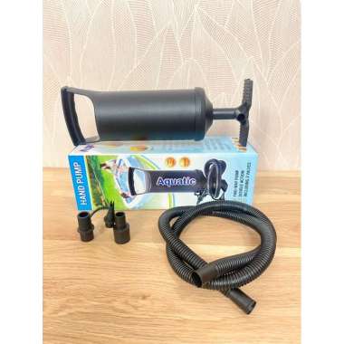 Pompa Tangan Angin Aquatic Pompa Kasur Angin Manual Pompa Balon