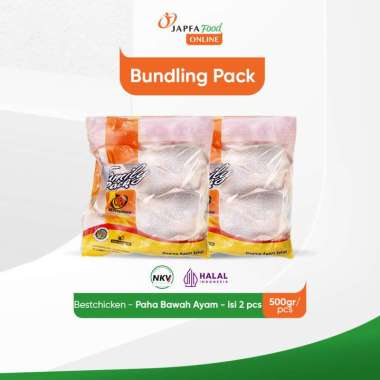 Bestchicken Bundling Hemat Ayam Paha Bawah / Drumstick 500 gr - Isi 2 pack