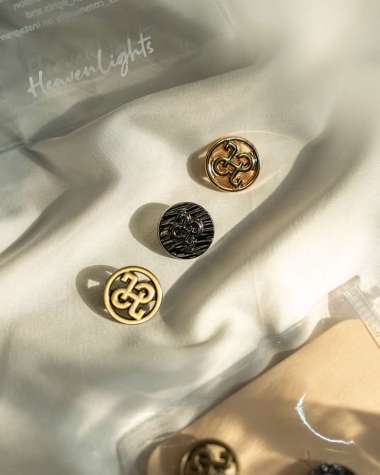 Heaven Lights - Autonoma Mini Brooch - Bros Jilbab Bulat