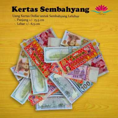 Uang Kertas Untuk Sembahyang Leluhur / Kertas Sembahyang / Cheng Beng Uang Amerika