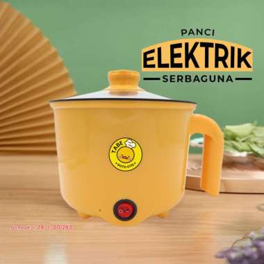 Goto Otis Panci Listrik Multifungsi Fry Pan Elektrik Anti Lengket YELLOW