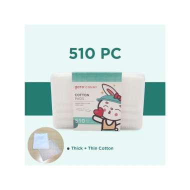 Goto Conny Kapas Wajah Tipis Facial Cotton Pembersih Make Up 1000 pcs 510 PC