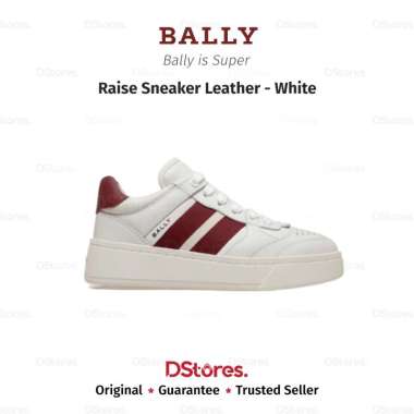 Bally Sepatu Women Raise Sneaker Leather - White