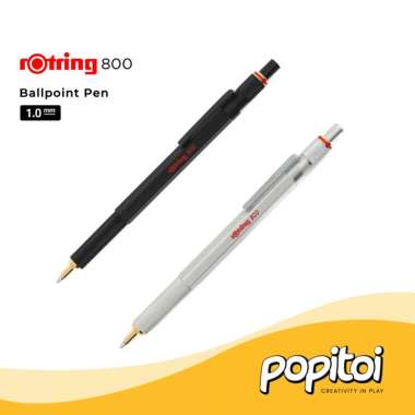 ROtring 800 Series Ballpoint Pen 1.0 mm Pulpen BLACK