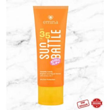 Emina Sun Battle Bright Glow SPF 35 PA+++ - Sunscreen Serum 50mL