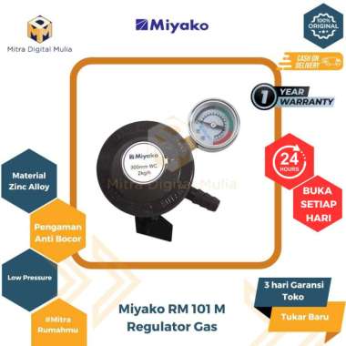 Miyako RM 101 M Regulator Gas Black