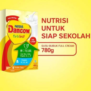 Promo Harga Dancow FortiGro Susu Bubuk Full Cream 800 gr - Blibli