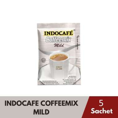 Kopi Indocafe Coffee Mix 3in1 Rich and Strong Mild isi 5 Pcs Mild
