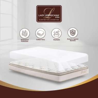 Lady Americana Protector Anti Air Mattress 200 x 200 Putih