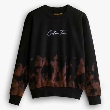 Guten Inc - Sweater Tiedye Crewneck Black Fire Guten S