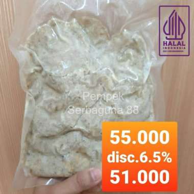 Pempek Kulit Crispy Ikan Tenggiri Palembang isi 15 pcs
