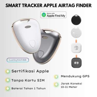 Mini Smart AirTag Pet GPS Tracker Apple Finder Bluetooth | Alat Aplikasi Tracker | Apple AirTag | Gp
