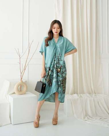 EF BCY BLUE//BATIK SARIMBIT KELURGA BATIK SATIN PREMIUM BATIK SARIMBIT BATIK SET KELUARGA 141_BCY_BL