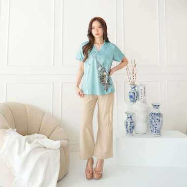 EF BCY BLUE//BATIK SARIMBIT KELURGA BATIK SATIN PREMIUM BATIK SARIMBIT BATIK SET KELUARGA 201_BCY_BL