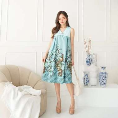 EF BCY BLUE//BATIK SARIMBIT KELURGA BATIK SATIN PREMIUM BATIK SARIMBIT BATIK SET KELUARGA 621_BCY_BL