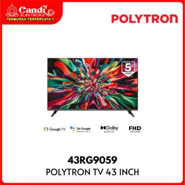 POLYTRON Smart Cinemax Google TV 43 Inch 43RG9059