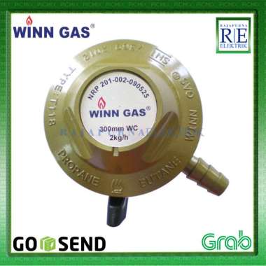 WINN GAS REGULATOR Kompor Gas W-118M METER TEKANAN RENDAH Non Meter