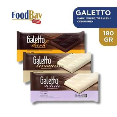 Colatta - Galetto Dark Compound Chocolate 180 gr