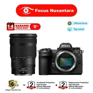 FOCUS NUSANTARA - Nikon Z6III Kit 24-70mm / Z6 Mark III Kit 24-120mm / Nikon Z6 III Body Only Kamera