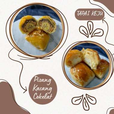 Bolen Pisang Kacang cokelat + Tapai Keju > 2box