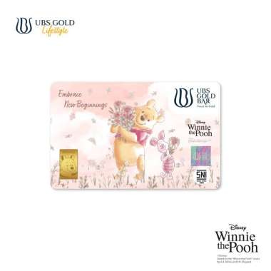UBS Gold Logam Mulia Disney Winnie The Pooh 1 Gr