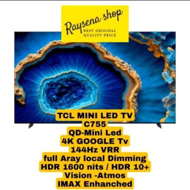 TCL 55C755 QD Mini Led 55 Inci 4k Google Tv