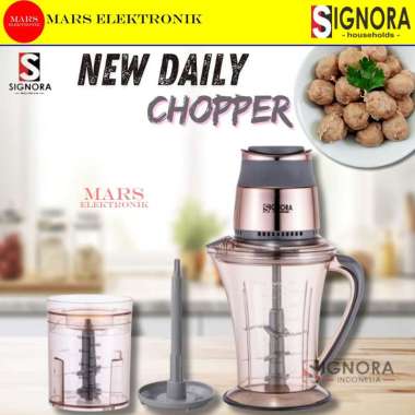 SIGNORA / NEW DAILY CHOPPER / 2 SPEED / DAILY CHOPPER/ SIGNORA / CHOPPER SIGNORA / PENGGILING DAGING