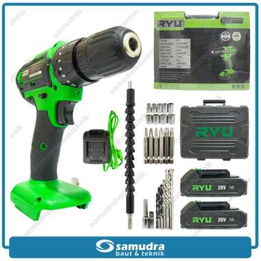Ryu RCI20V Cordless Impact Drill Bor Beton Baterai Koper Set [20 V]