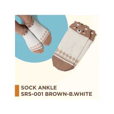 Goto Eliza Sock Kaos Kaki Pendek Panjang Wanita Korean Style Lucu ANKLE SRS01