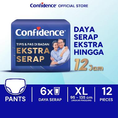 Confidence Popok Celana Dewasa Extra Serap XL12