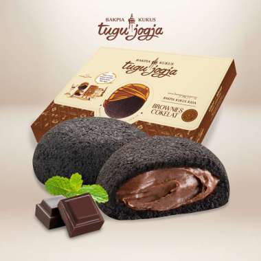 Bakpia Kukus Tugu Jogja Brownies Cokelat - Isi 6