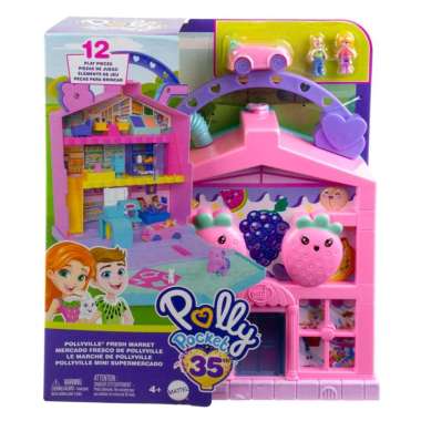 Polly Pocket Pollyville Fresh Market Playset HRD45